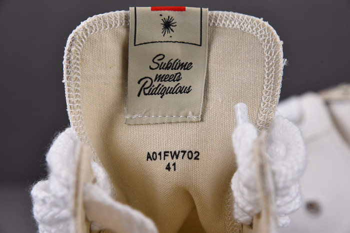 maison mihara yasuhiro canvas sneakers