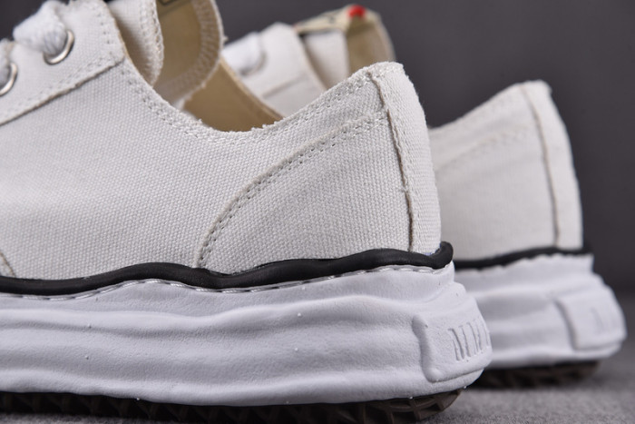 maison mihara yasuhiro canvas sneakers