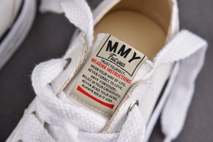 maison mihara yasuhiro canvas sneakers