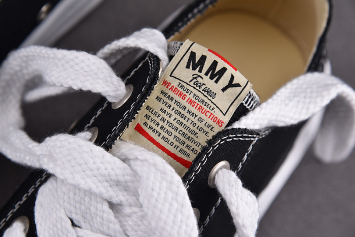 maison mihara yasuhiro canvas sneakers