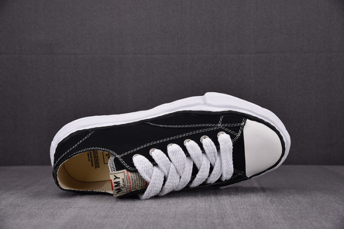 maison mihara yasuhiro canvas sneakers