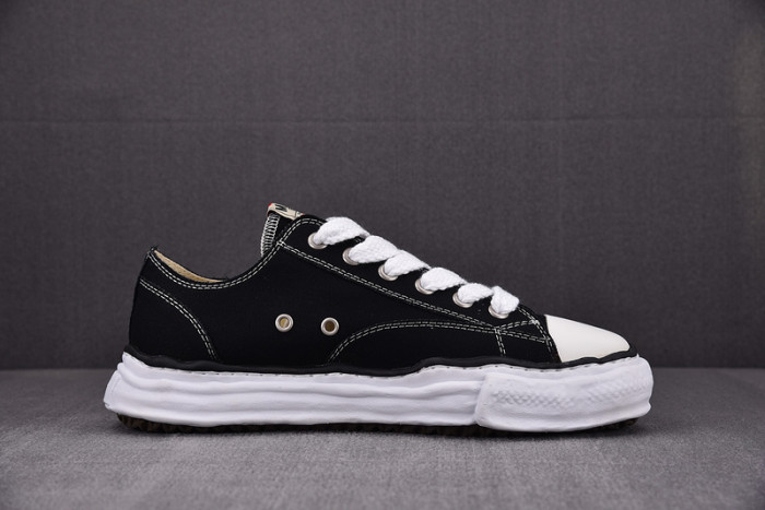 maison mihara yasuhiro canvas sneakers