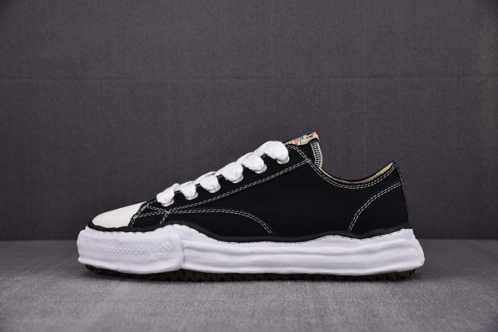 maison mihara yasuhiro canvas sneakers