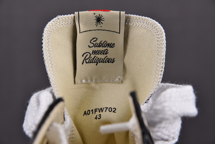 maison mihara yasuhiro canvas sneakers