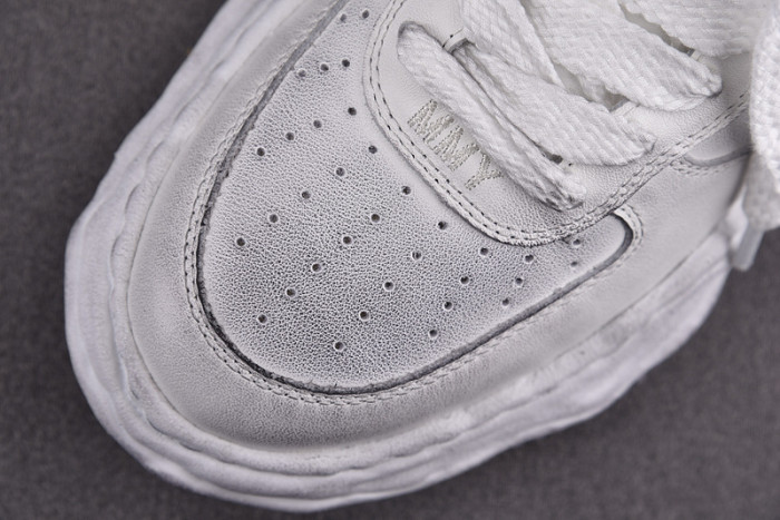 maison mihara yasuhiro canvas sneakers
