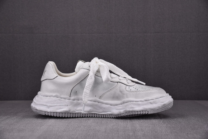 maison mihara yasuhiro canvas sneakers