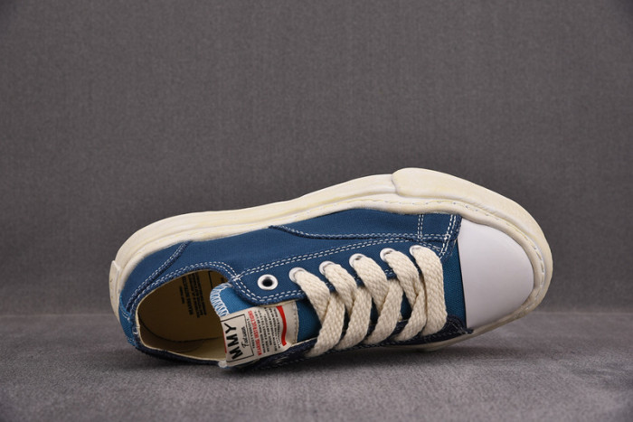maison mihara yasuhiro canvas sneakers