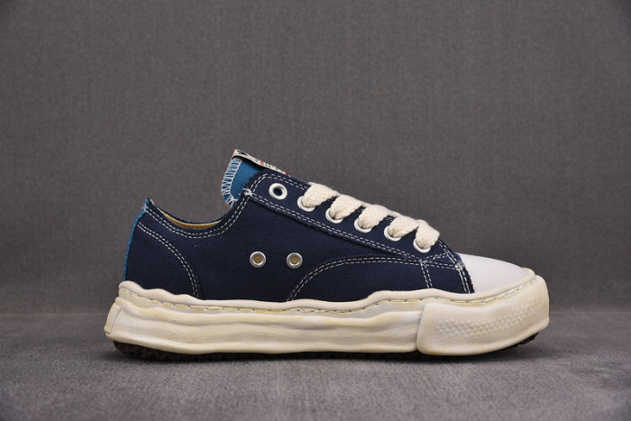 maison mihara yasuhiro canvas sneakers