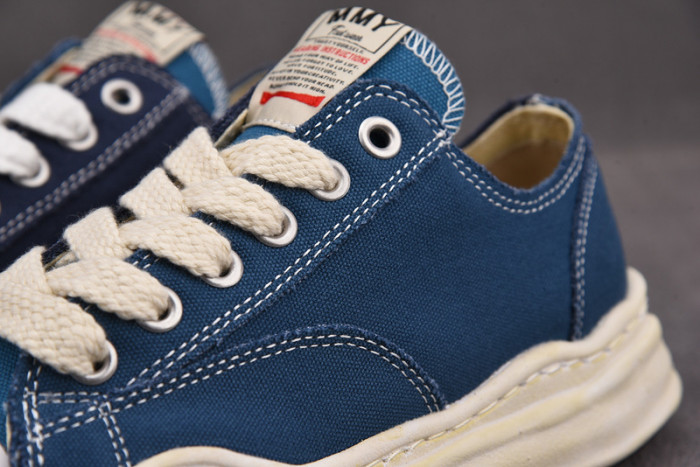 maison mihara yasuhiro canvas sneakers