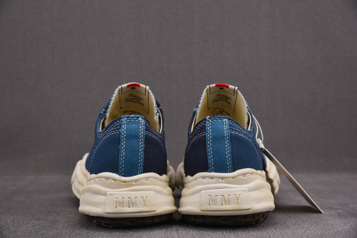 maison mihara yasuhiro canvas sneakers