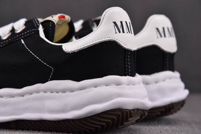 maison mihara yasuhiro canvas sneakers