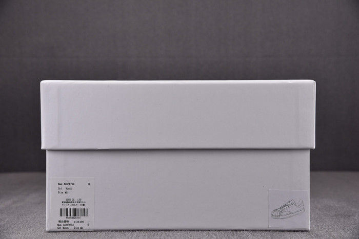 maison mihara yasuhiro canvas sneakers