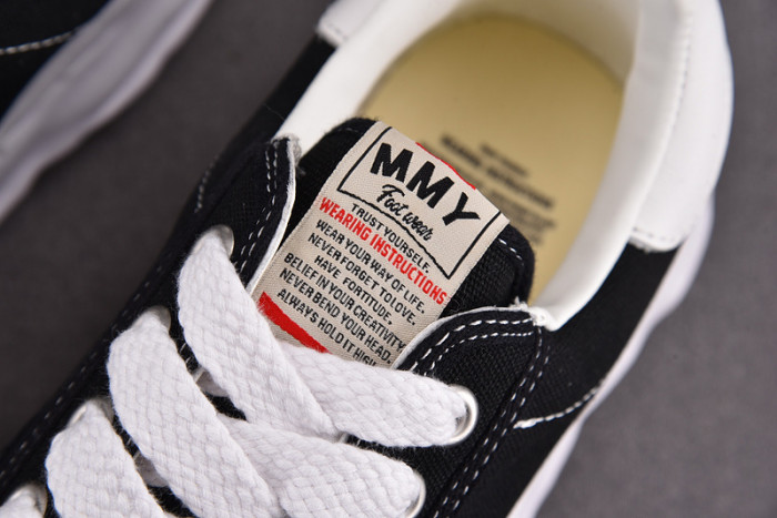 maison mihara yasuhiro canvas sneakers