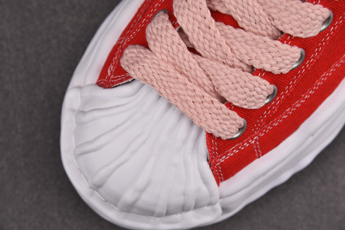 maison mihara yasuhiro canvas sneakers