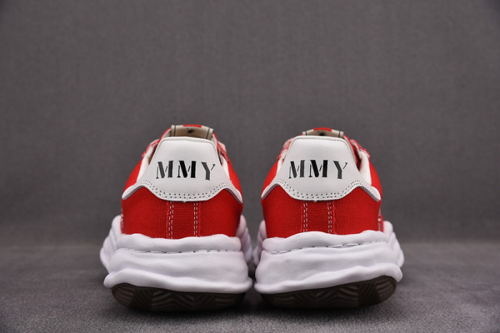 maison mihara yasuhiro canvas sneakers