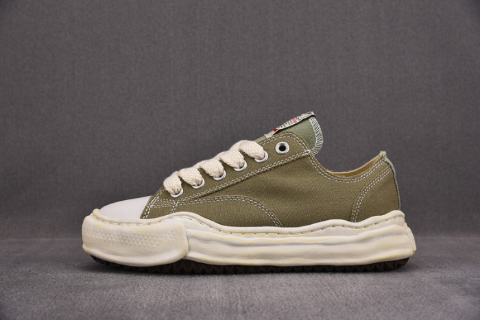 maison mihara yasuhiro canvas sneakers