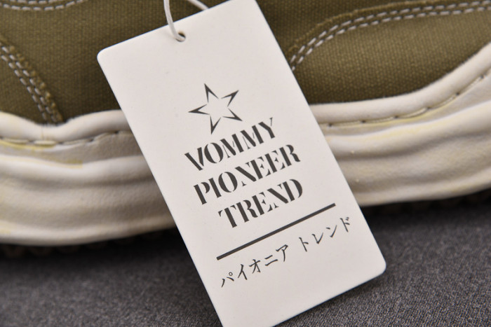 maison mihara yasuhiro canvas sneakers