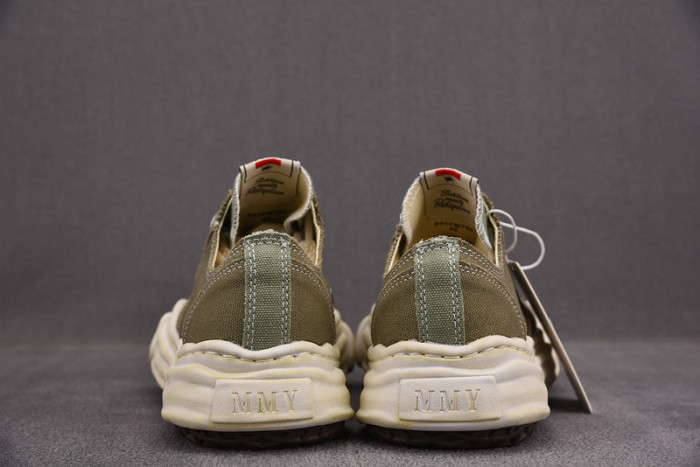 maison mihara yasuhiro canvas sneakers