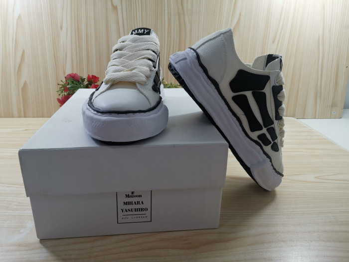 Amiri x Maison Mihara Yasuhiro Bone Sneakers