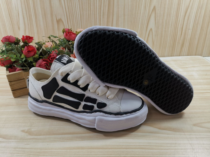 Amiri x Maison Mihara Yasuhiro Bone Sneakers