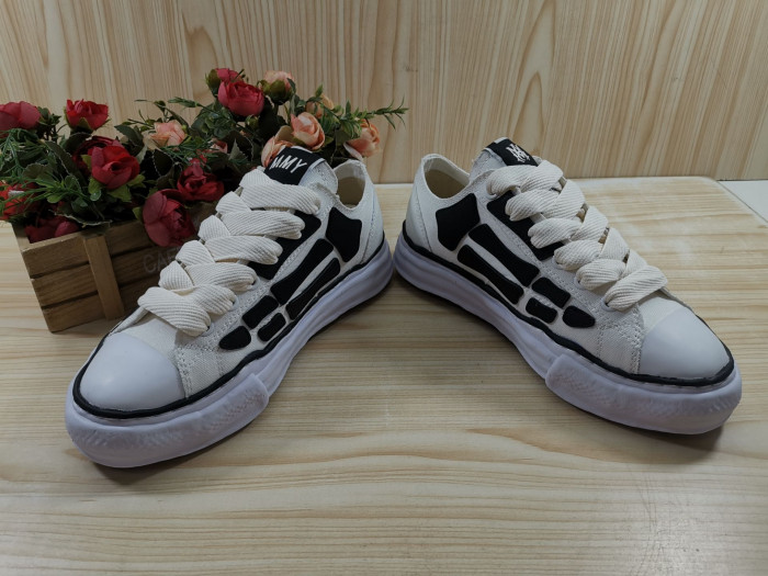 Amiri x Maison Mihara Yasuhiro Bone Sneakers