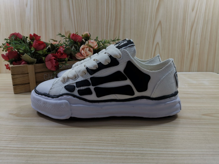 Amiri x Maison Mihara Yasuhiro Bone Sneakers