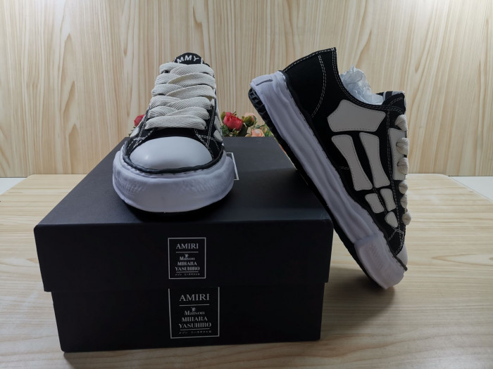 Amiri x Maison Mihara Yasuhiro Bone Sneakers