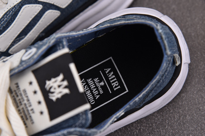 Amiri x Maison Mihara Yasuhiro Bone Sneakers