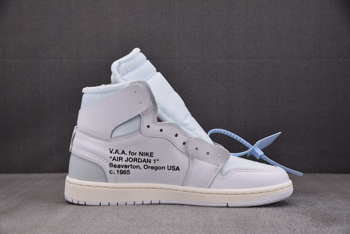 Virgil Abloh Archive Off-White Air Jordan 1 Alaska AA3834-100