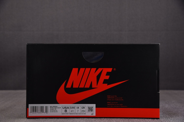 Virgil Abloh Archive Off-White Air Jordan 1 Alaska AA3834-100