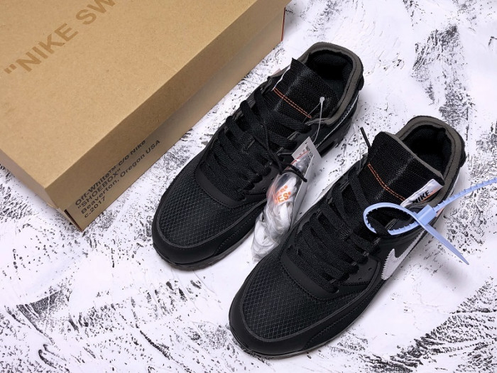 of x nike air max 90 black aa7293-001