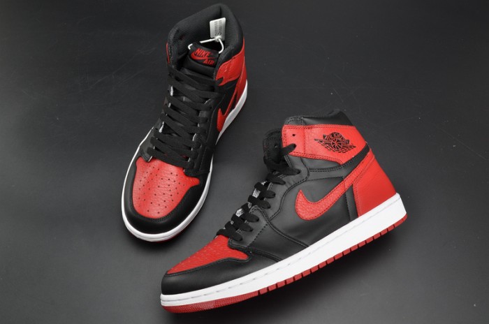 air jordan 1 retro bred "banned" (2016) 555088-001