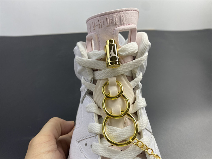 air jordan 6 retro gold hoops (w) dh9696-100