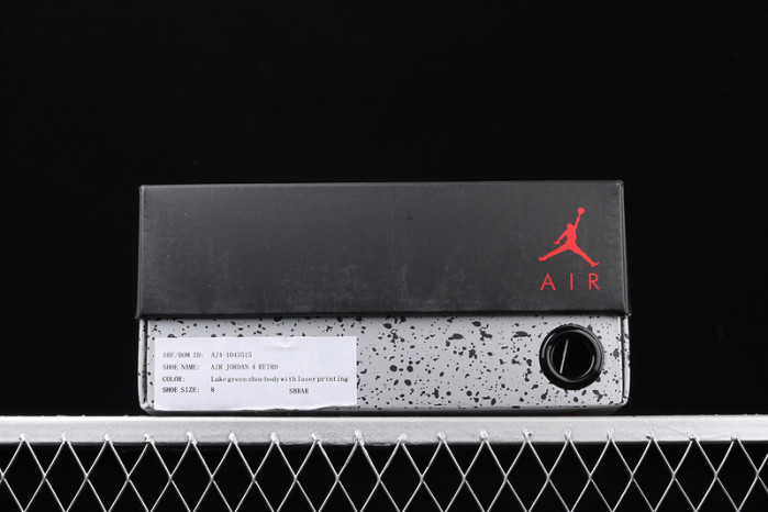air jordan 4 retro laker green aj4-1043515
