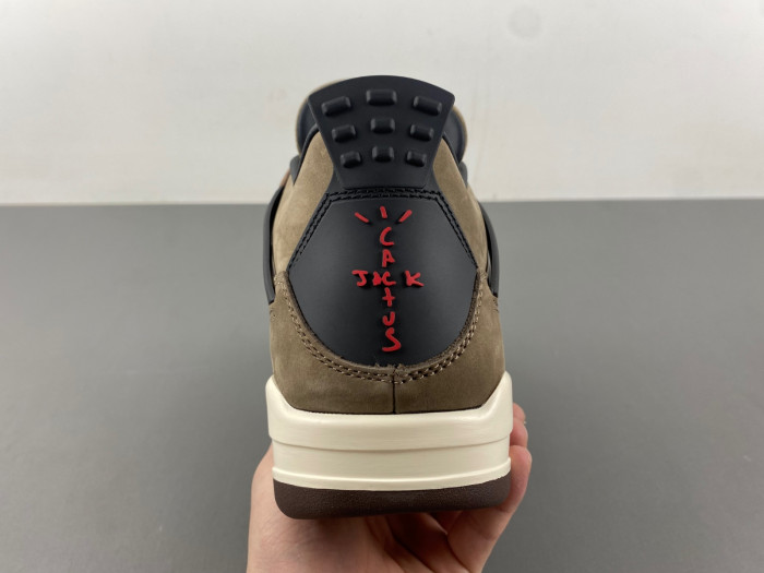 travis scott x air jordan 4 retro brown