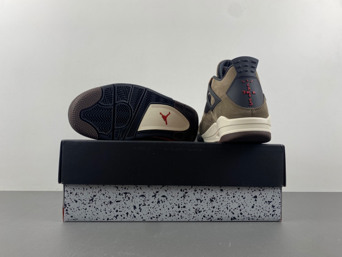 travis scott x air jordan 4 retro brown