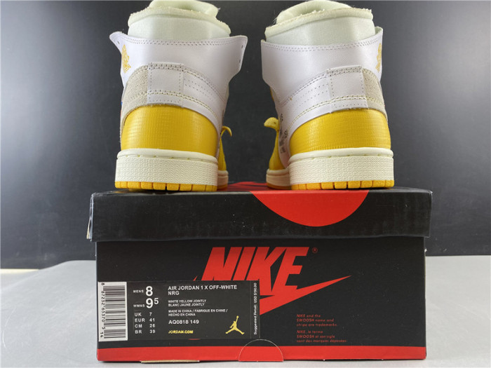 of x air jordan 1 retro high og
