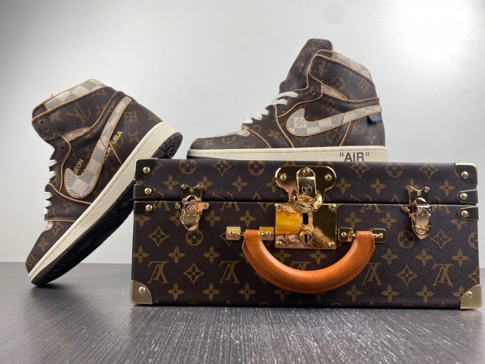 of x air jordan 1 l1vv aq0818-203