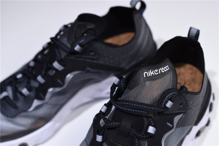 nike react element 87 black white | aq1090-001
