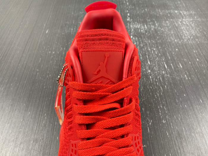air jordan 4 retro flyknit red aq3559-600