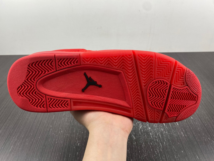 air jordan 4 retro flyknit red aq3559-600
