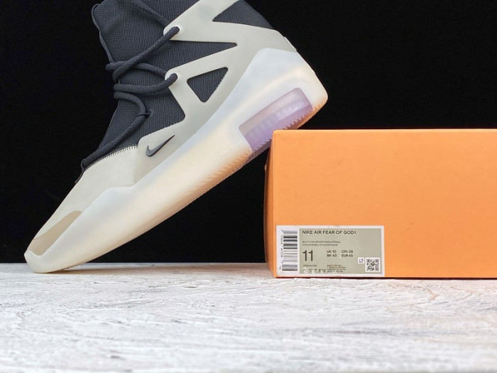 nike air fear of god 1 string "the question" ar4237-902