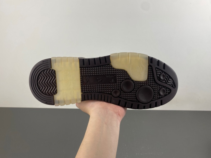 OF-WHITE Out Of Office LOW-TOP SNEAKERS（brown）