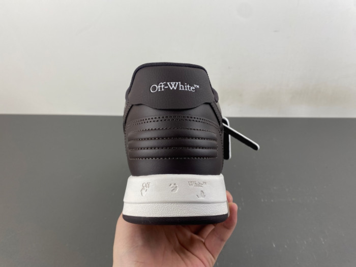 OF-WHITE Out Of Office LOW-TOP SNEAKERS（brown）