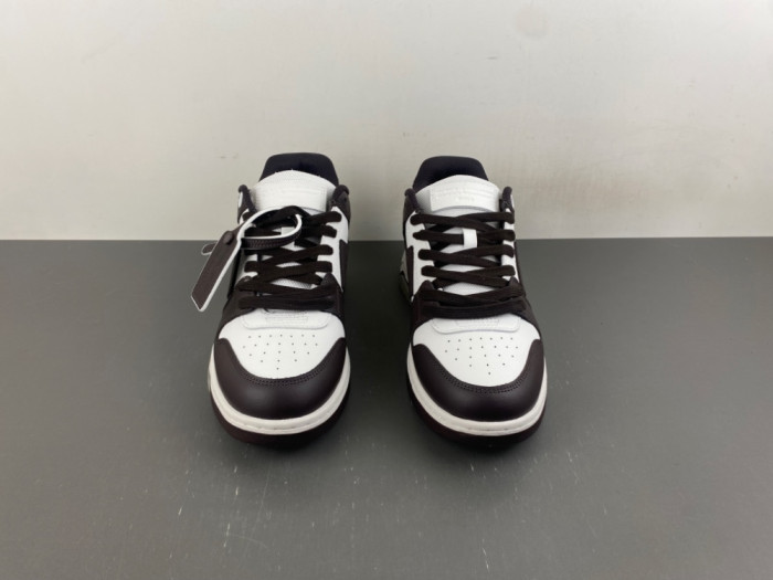 OF-WHITE Out Of Office LOW-TOP SNEAKERS（brown）