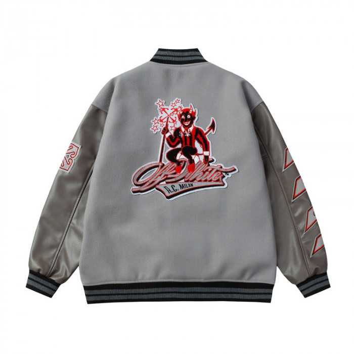 0ff white varsity jacket