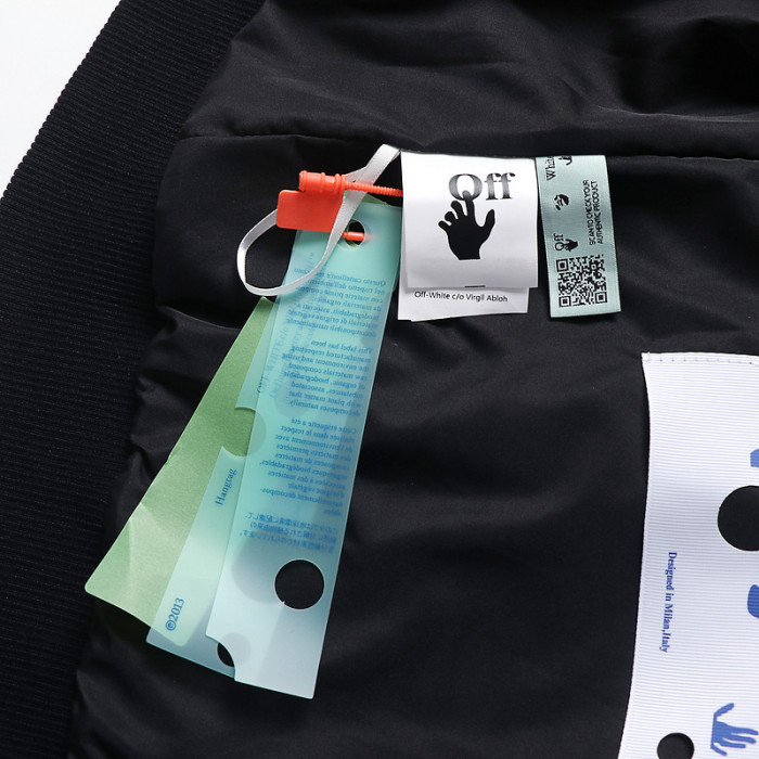 0ff white varsity jacket