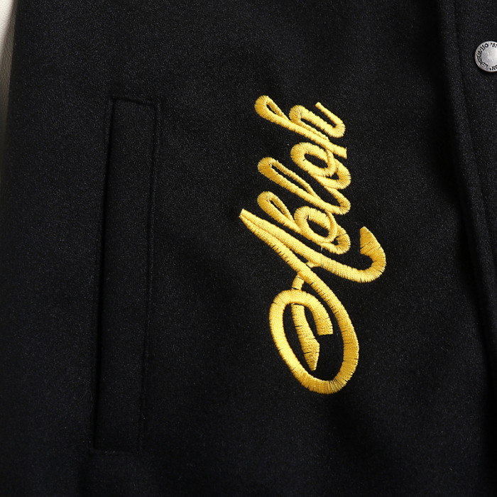 0ff white varsity jacket