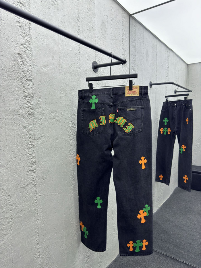 Chrom3 heart Jeans