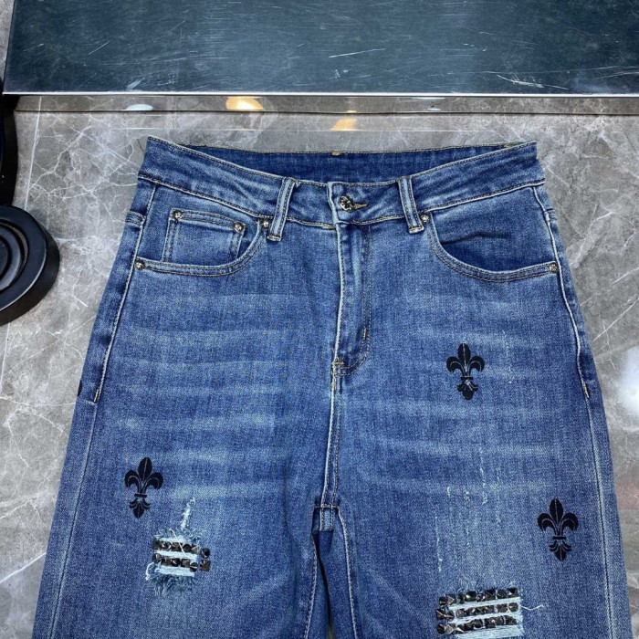 Chrom3 heart Jeans